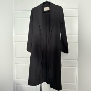 Black trench coat